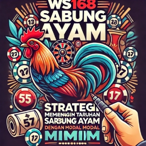 WS168 Sabung Ayam: Strategi Memenangkan Taruhan Sabung Ayam dengan Modal Minim