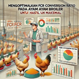 Mengoptimalkan FCR (Feed Conversion Ratio) pada Ayam Broiler untuk Hasil Maksimal